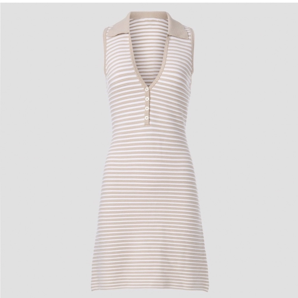 TOCCIN × RTR Sleeveless Henley
Mini Dress